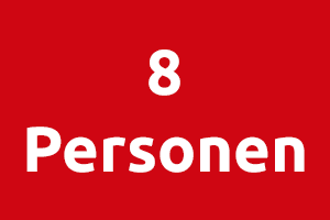 8 personen